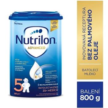 Nutrilon 5 Advanced batoľacie mlieko 800 g (5391522475502)