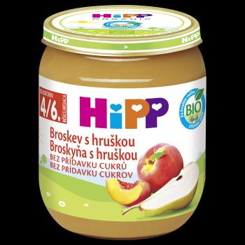 HIPP BIO Broskyňa s hruškou 125 g