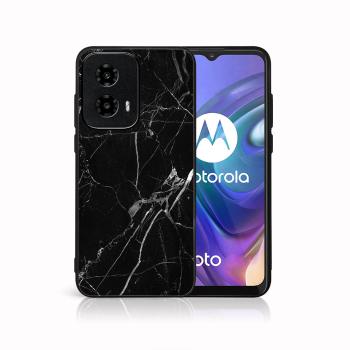 MY ART Ochranný kryt pre Motorola Moto G04 / G24 / G24 Power BLACK MARBLE (142)