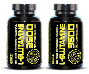 1+1 Zadarmo: L-Glutamine od Best Nutrition 250 kaps. + 250 kaps.