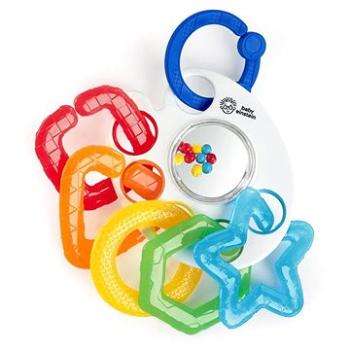 BABY EINSTEIN Hryzadlo s hrkálkou s C krúžkami Shake, Rattle & Soothe™ (074451123557)