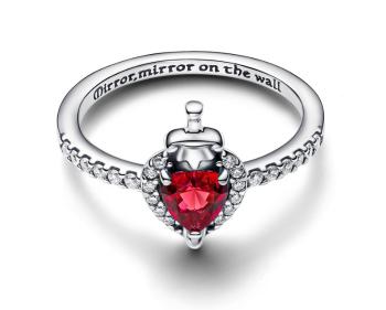 Pandora Strieborný prsteň Disney Zlá kráľovná 193422C01 60 mm