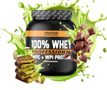 100% Whey Professional - Protein Nutrition 1000 g Chocolate + Raspberry Pieces