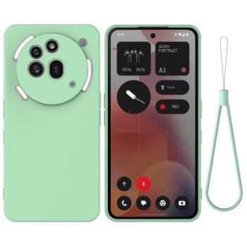 RUBBER Ochranný kryt pre Nothing Phone (3a) Pro zelený