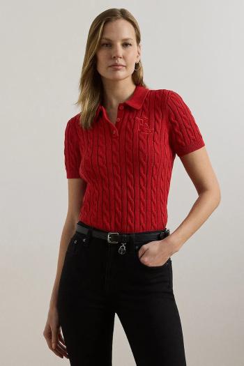 Bavlnený sveter Lauren Ralph Lauren béžová farba, 200932224