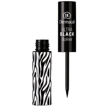 Dermacol Tekuté očné linky (Ultra Black Dipliner) 2,8 ml Black