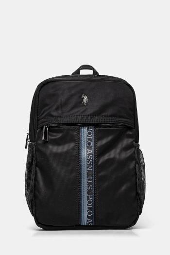 Ruksak U.S. Polo Assn. Paul pánsky, čierna farba, veľký, jednofarebný, BIUPJ8476MIP