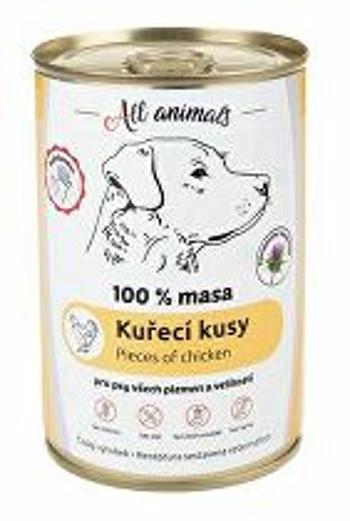 All Animals DOG kuracie kúsky 400g + Množstevná zľava