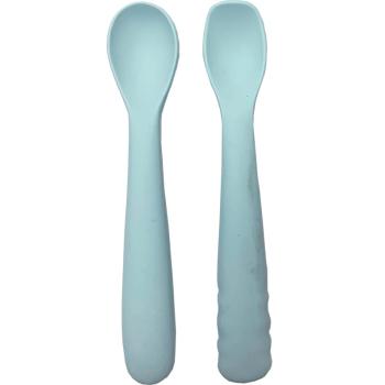 Bo Jungle B-Spoon Shape lyžička Pastel Blue 2 ks