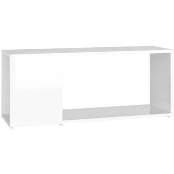SHUMEE biely s vysokým leskom 80 × 24 × 32 cm (809113)