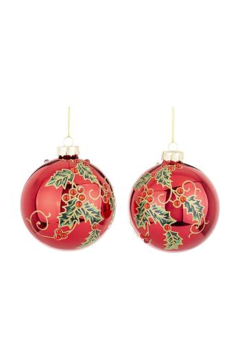 home & lifestyle karácsonyfadíszek 10 x 10 x 10 cm 2 db