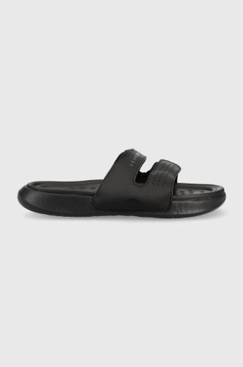 Šľapky Under Armour dámske, čierna farba,
