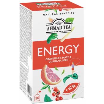 Ahmad Tea Energy bylinný čaj s kofeínom 20x1.5 g