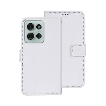 IDEWEI Peňaženkový kryt Motorola Moto G75 5G biely