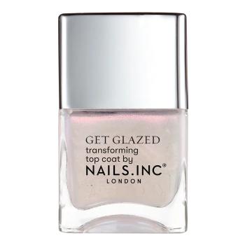 Nails.Inc Rýchloschnúci vrchný lak na nechty Better On Top Get Glazed (Transforming Top Coat) 14 ml
