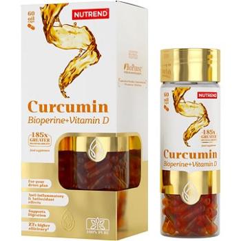 Nutrend Curcumin + Bioperine + Vitamín D, 60 kapsúl (VR-081-60-XX)