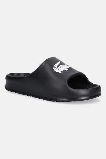 Šľapky Lacoste SERVE SLIDE 2.0 čierna farba, 48CMA0010