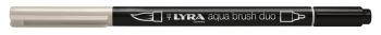 LYRA DUO AQUA BRUSH - Farebný popisovač s dvomi hrotmi 6520089 - mars red