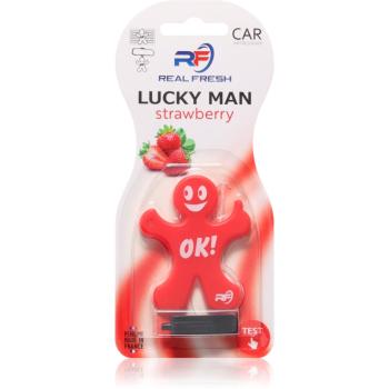 Real Fresh Lucky Man Strawberry vôňa do auta 1 ks