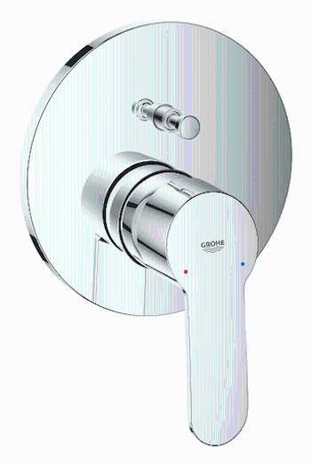 Sprchová batéria GROHE Eurostyle Cosmopolitan bez podomietkového telesa chróm 24052002