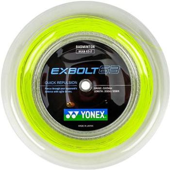 Yonex EXBOLT 63, 0,63 mm, 200 m,YELLOW (4550086945499)