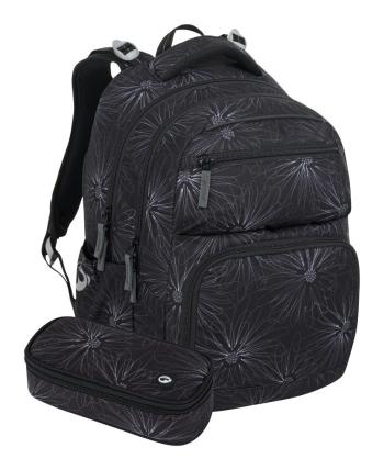 Bagmaster ZIPSTER 25 A Set Black with white flowers