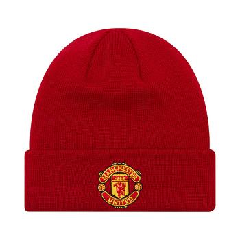 Detská zimná čapica New Era Manchester United FC Youth Red Cuff Knit Beanie - Child