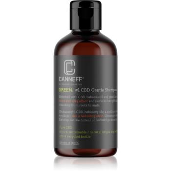 Canneff Green CBD Gentle Shampoo regenerační šampon pro lesk a hebkost vlasů 200 ml