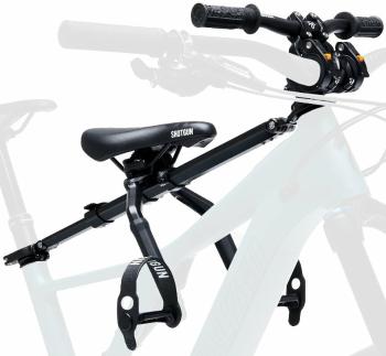 Shotgun Pro Child Bike Seat + Handlebars Combo Black Detská sedačka/ vozík