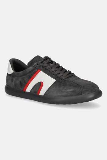 Nubukové tenisky Camper Pelotas Soller pánske, šedá farba, K100937-010