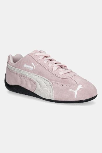 Semišové tenisky Puma Speedcat OG ružová farba, 398846