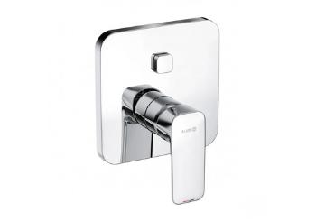 Sprchová a vaňová batéria kludi PURE&STYLE bez podomietkového telesa chróm 406590575