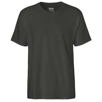 Neutral Pánske tričko Classic z organickej Fairtrade bavlny - Uhľová | XL