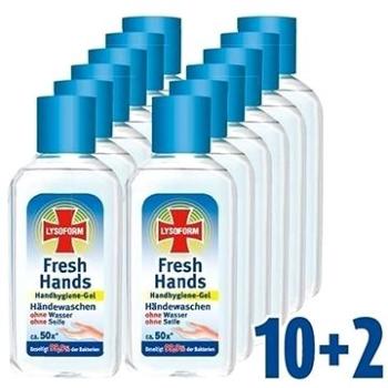 LYSOFORM Fresh Hands Hygienický gél na ruky 12× 50 ml (9000101398915)