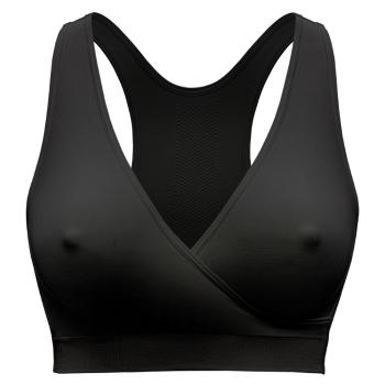 MEDELA Nočná tehotenská a dojčiaca podprsenka Keep Cool™ M čierna 1 ks