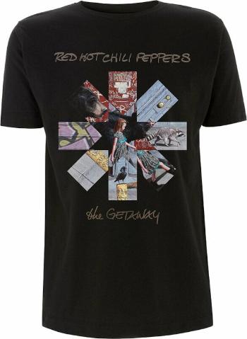 Red Hot Chili Peppers Tričko Getaway Album Asterisk Unisex Black XL