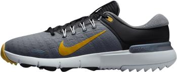 Nike Free Unisex Black/Cool Grey/Pure Platinum/Infinite Gold 43 Pánske golfové topánky