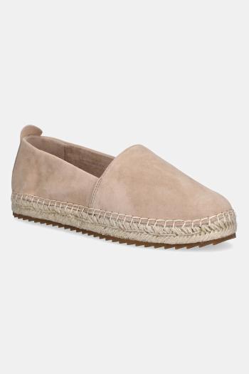 Nubukové espadrilky Marc O'Polo GEM 6B béžová farba, 50315613801305