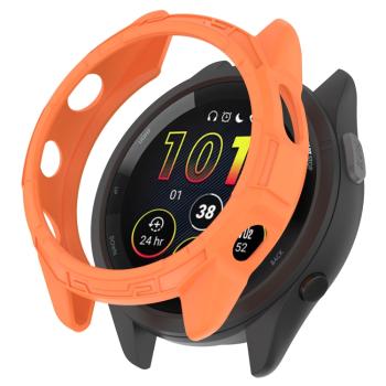 TPU HALF COVER Obal pre Garmin Forerunner 265S oranžový