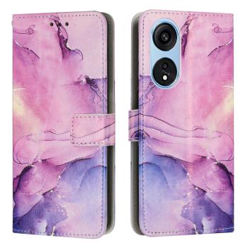 ART MARBLE Peňaženkový kryt Oppo A98 5G PURPLE