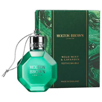 Molton Brown Kúpeľový a sprchový gél Wild Mint & Lavandin Festive Bauble (Bath & Shower Gél) 75 ml