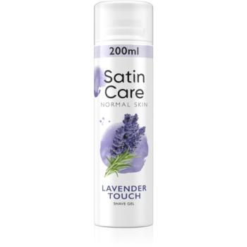 Gillette Satin Care Lavender Touch borotválkozási gél hölgyeknek 200 ml