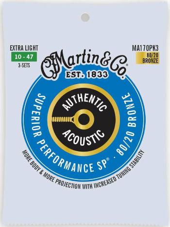 Martin MA170PK3 Authentic SP Struny pre akustickú gitaru