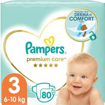 PAMPERS Premium Care Midi veľkosť 3 (80 ks) (4015400507499)