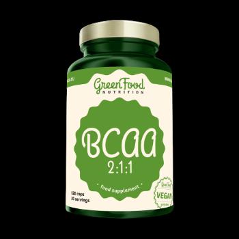GREENFOOD NUTRITION BCAA 2:1:1, 120 kapsúl