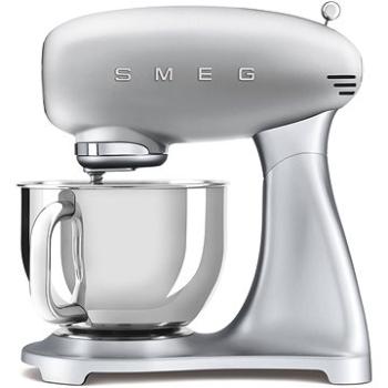 SMEG 50s Retro Style 4,8 l strieborný, s podstavcom z nehrdzavejúcej ocele (SMF02SVEU)
