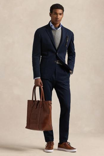 Sako Polo Ralph Lauren pánske, tmavomodrá farba, 715887004
