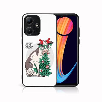 MY ART Kryt s vianočným dizajnom Infinix Hot 30i MERRY CHRISTMAS (074)