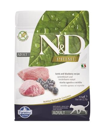 Farmina N&D cat PRIME (GF) adult, lamb & blueberry granule pre mačky 0,3kg