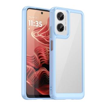 CRYSTAL Ochranný kryt pre Motorola Moto G35 5G modrý